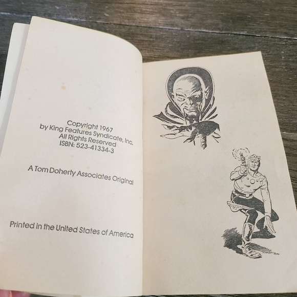 Vintage 1967 Flash Gordon on the Lost Continent of Mongo Book - Picture 8 of 10